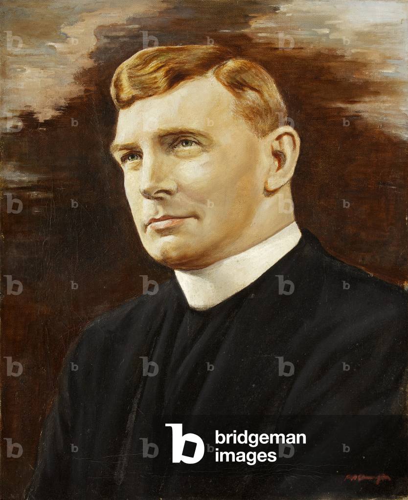 Bild von Gemälde "Porträt von Canon Cole" 1963 von British School
