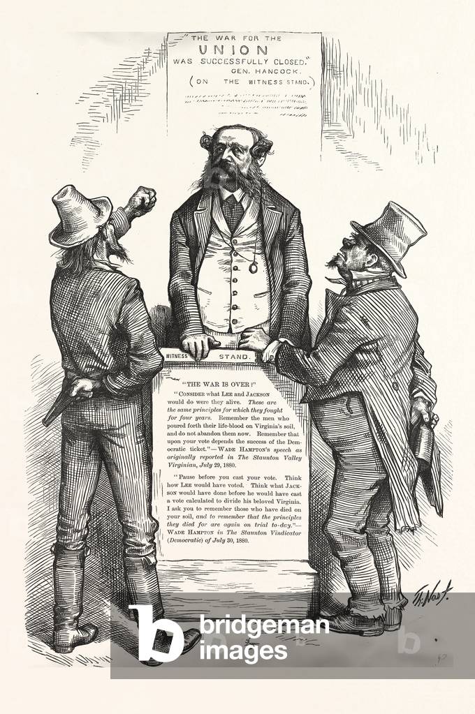 Immagine di Incisione "Wade Hampton Dilemma"