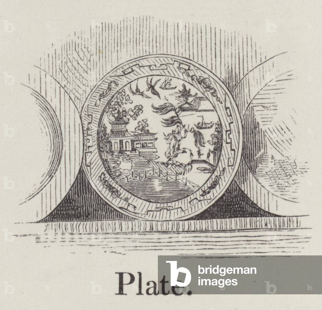 "Platte (Gravur)" von English School