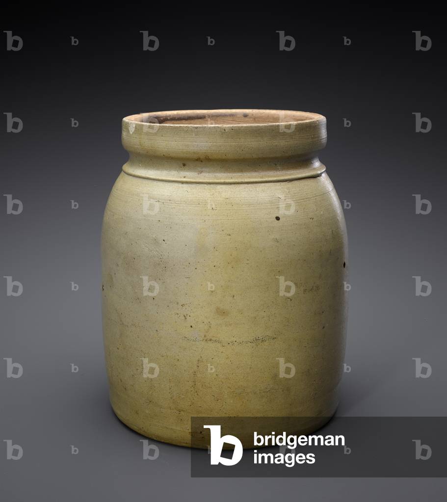 Crock, c. 1875-1900 (gres smaltato sale)