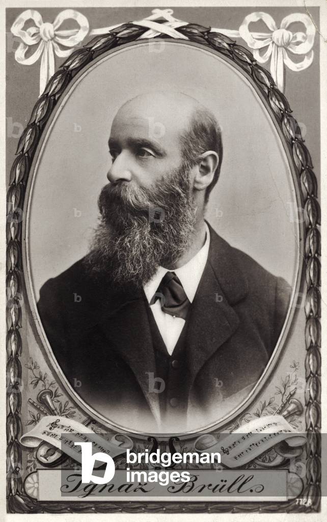 "Ignaz Brull Ritratto di", b/w