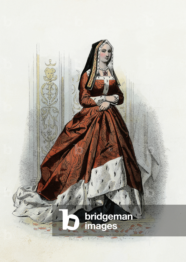 Image of Engraving depicting Elizabeth of York