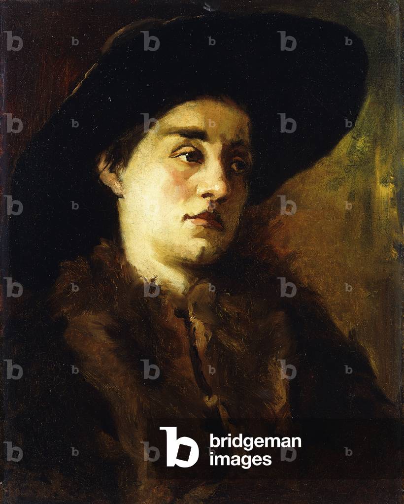 Immagine di Dipinto "ritratto di una signora" di Heinrich Wilhelm Truebner