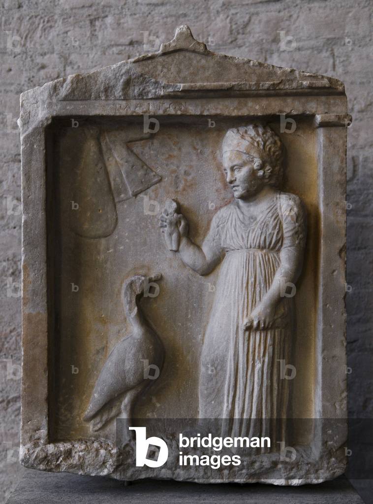 Griechische Kunst. Grab von Plangon “Puppe”. Etwa 310 v. Chr.