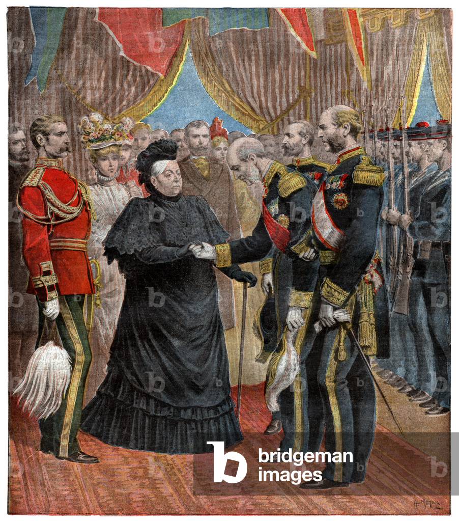 La Regina Vittoria, 1897 (incisione)