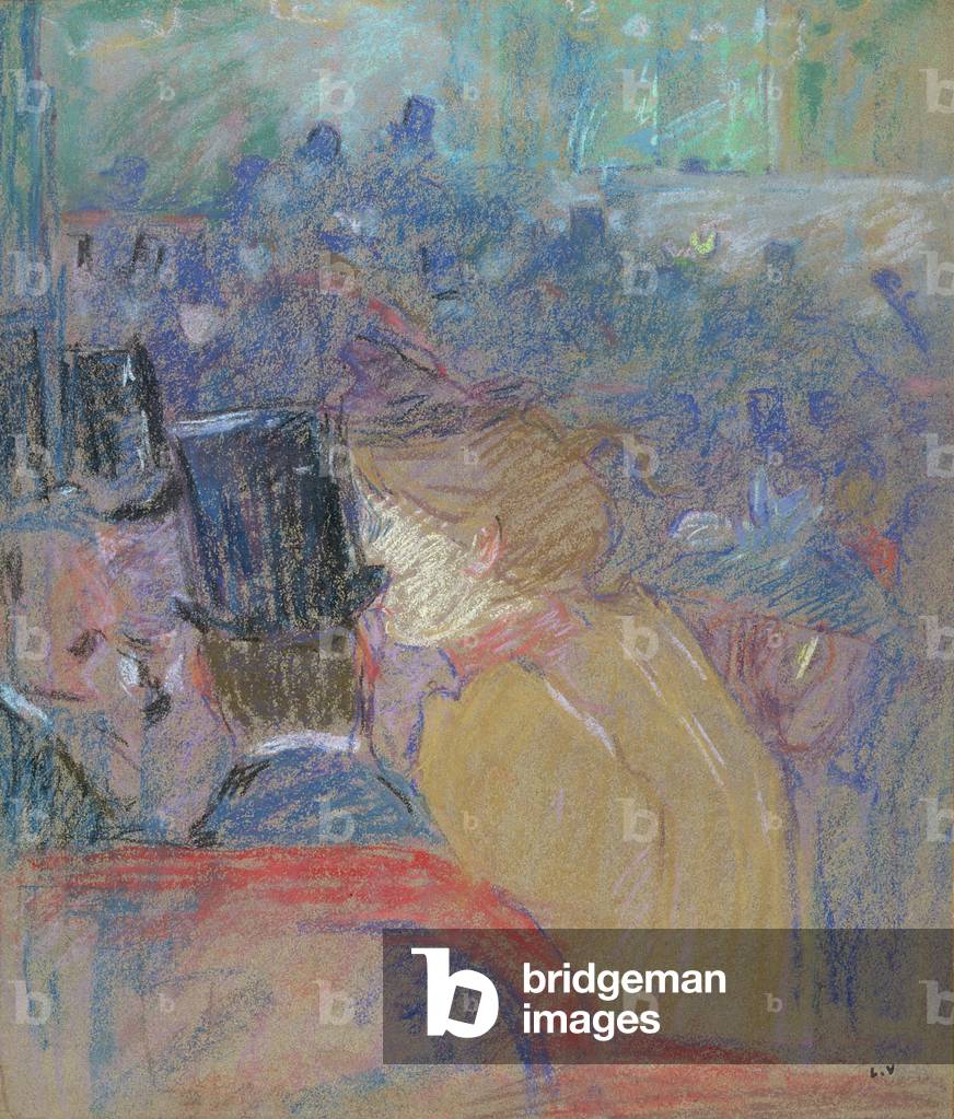 Au Théâtre 1895 par Louis Valtat