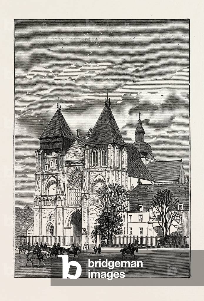 Chiesa a Le Mans, Francia, 1871