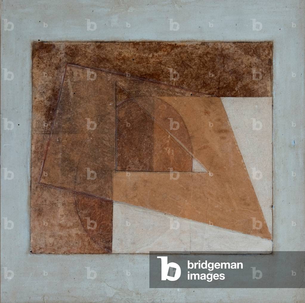 Transparente Konstruktion, 1940 (Karte & Holz)