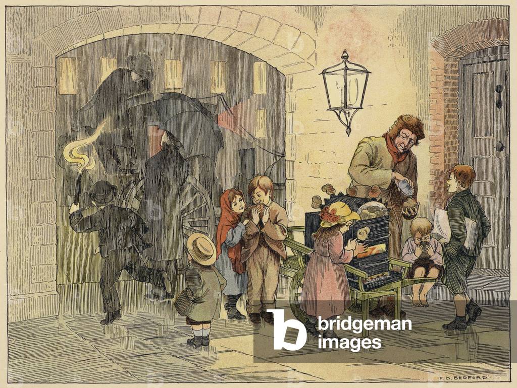 Bedford's Book of Shops: Heiße Kartoffeln (Farbe litho)