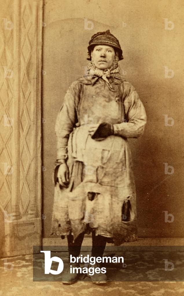 Immagine di Fotografia "Lavoratori dal Tredegar Ferro Works" 1865 di William Clayton, b/w