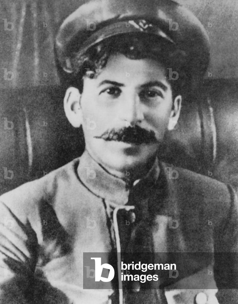 Image of Josef Stalin as a Soviet Revolutionary during World