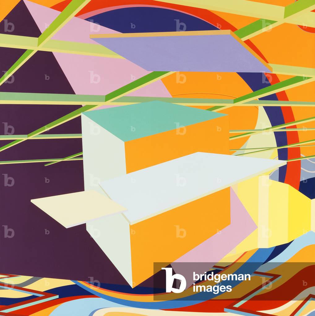 Torquad, 1985 (Acryl auf Leinwand)