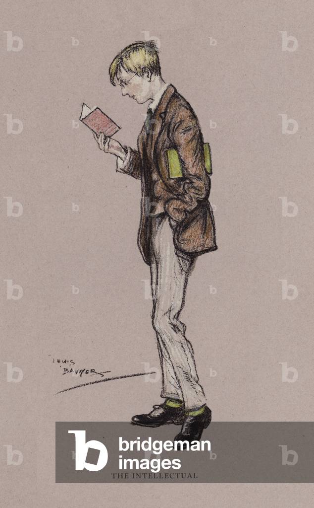 The Intellectual (color lito)