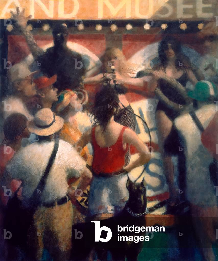 Immagine di Dipinto "Island Musee Rape of Reason I" 1992 di Bill Jacklin