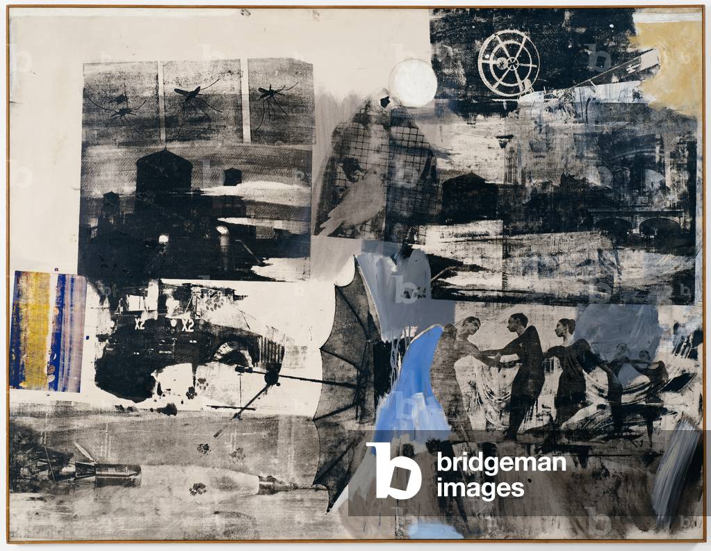 Scanning, 1963 (Öl- und Siebdrucktinte auf Leinwand)