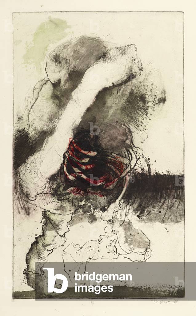 Figura ambulante, 1969 (incisione)