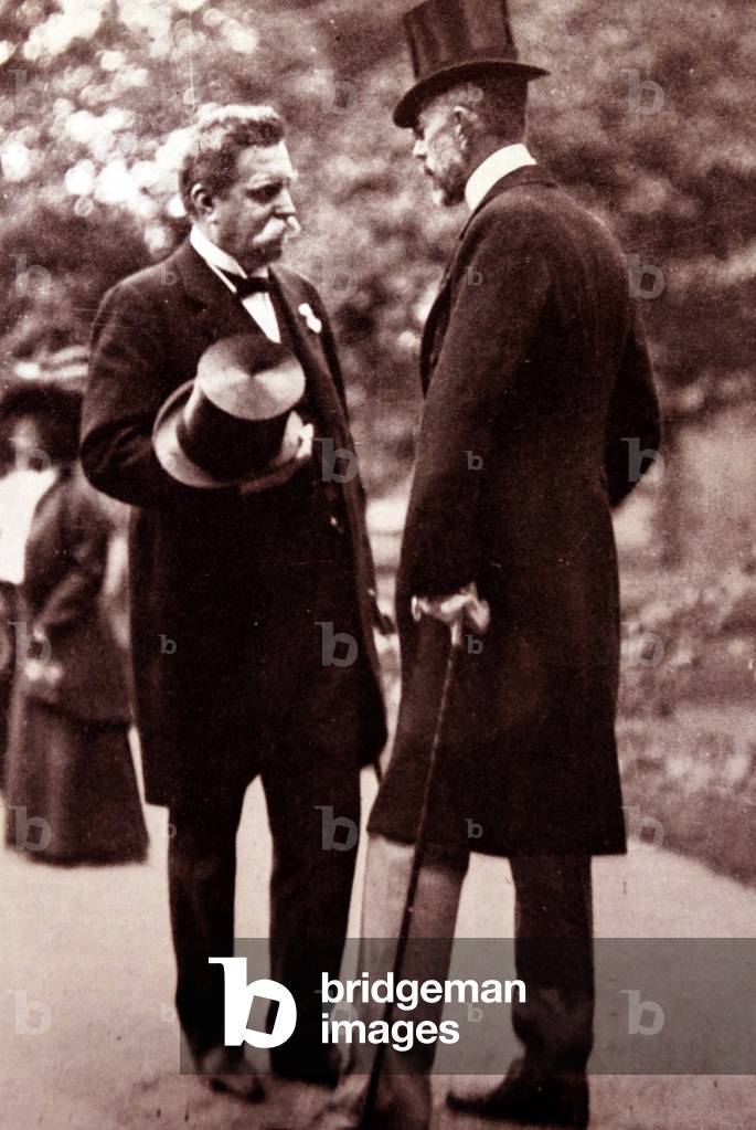 Fotografie von König Gustaf V. von Schweden