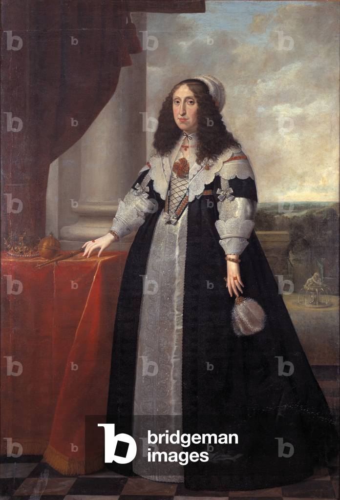 Bild von Gemälde "Cecilia Renata von Österreich" 1643 von P. Danckerts