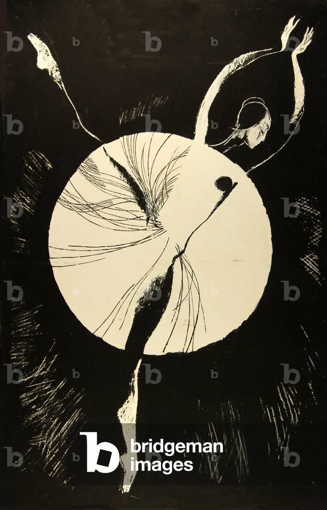 Image of Drawing depicting Ballet poster 1969 by Boris Uspensky