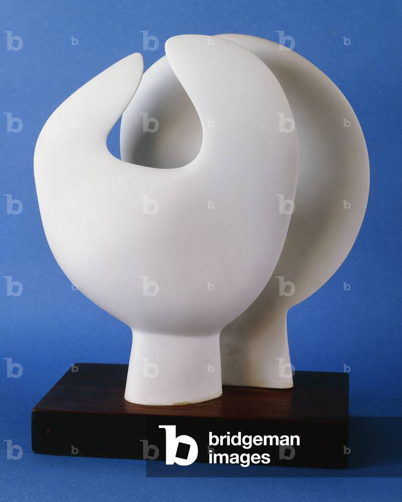 Mondkopf 1971, 1971 (Porzellan)