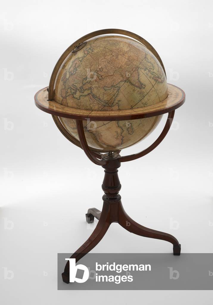 "Cary ist New Terrestrial Globe", b/w