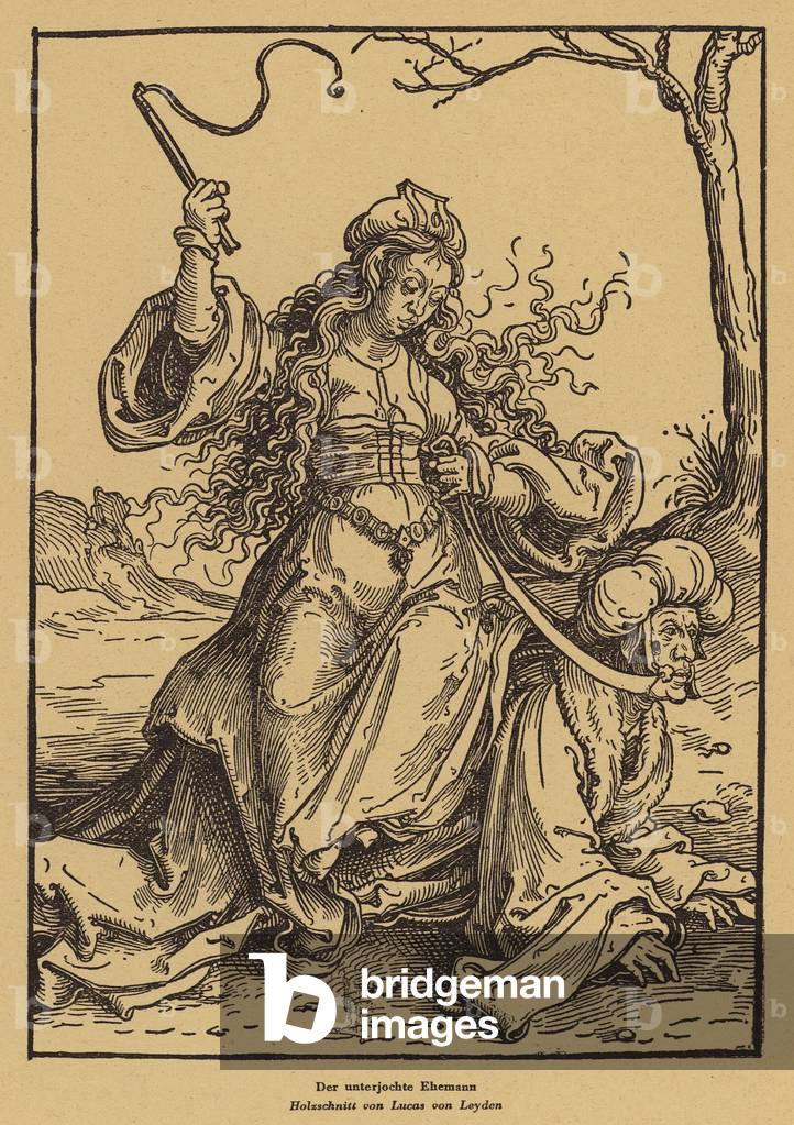 Il marito soggiogato (xilografia)