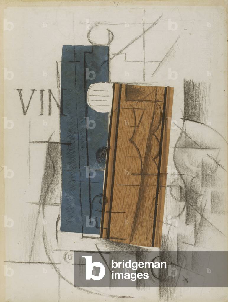 "natura morta" 1912 di Georges Braque