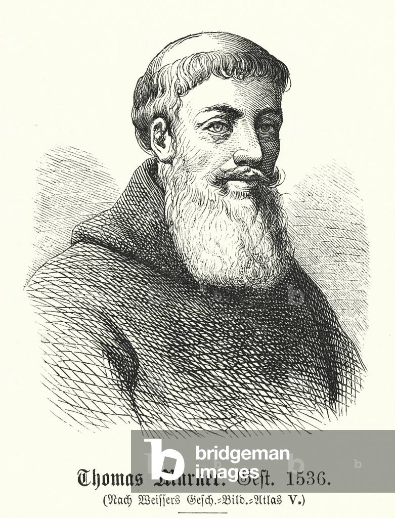 Image of Engraving depicting Thomas Murner 1801 by German Artist