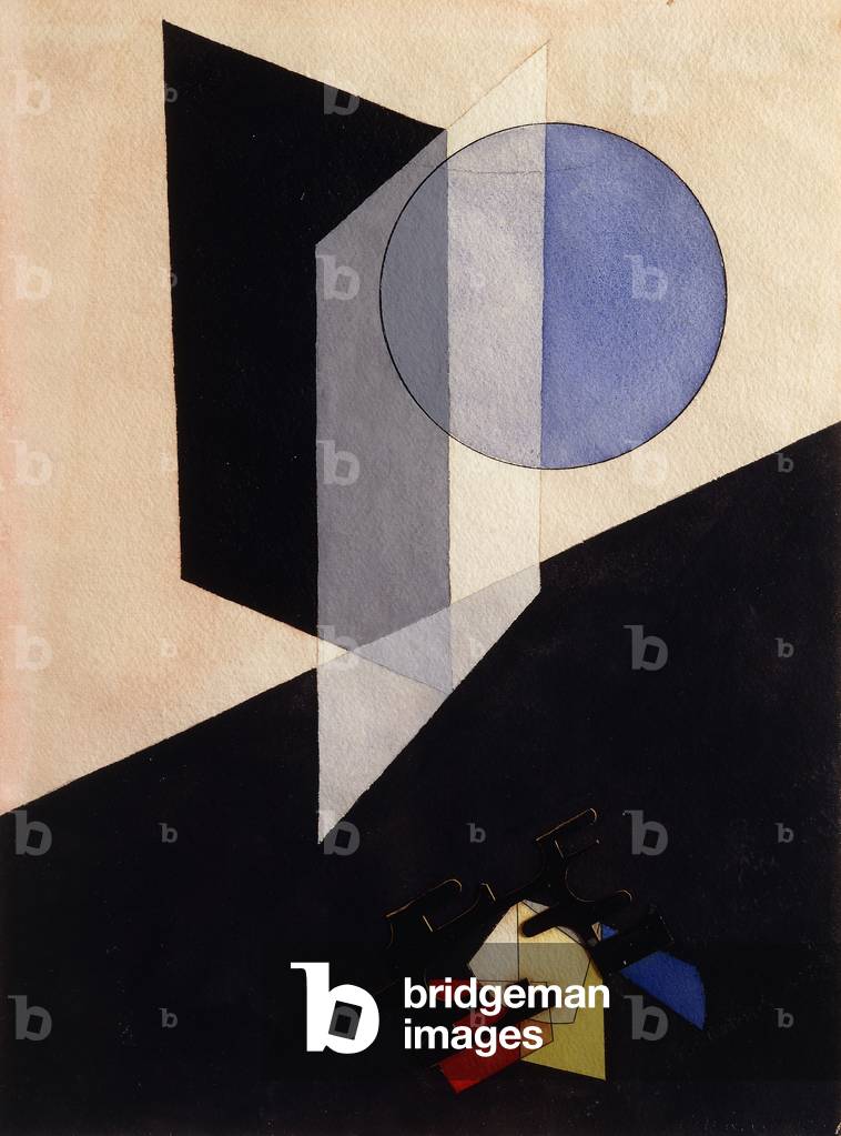 Immagine di Dipinto "Senza titolo", 1926 di Laszlo Moholy-Nagy