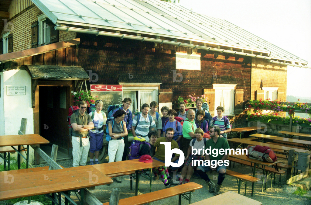 Image of People, places and events in 1989-90 Breganz Mountain hikers of