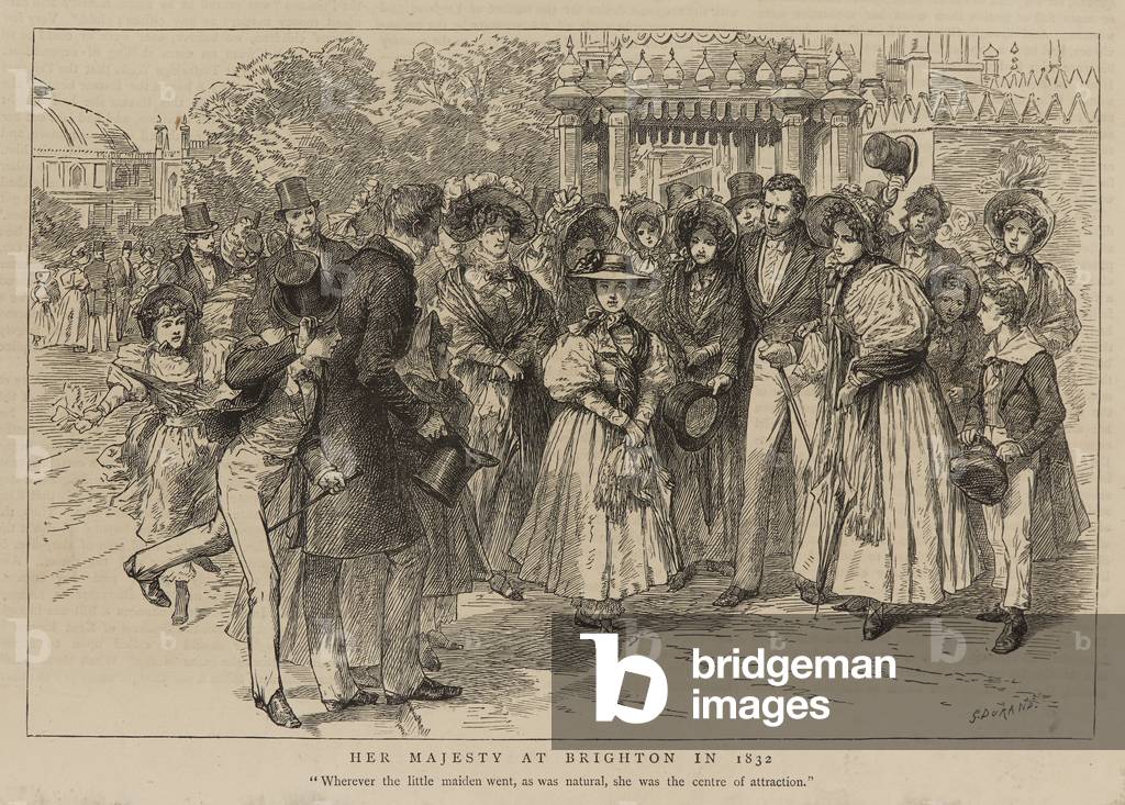 Prinzessin Victoria in Brighton, 1832