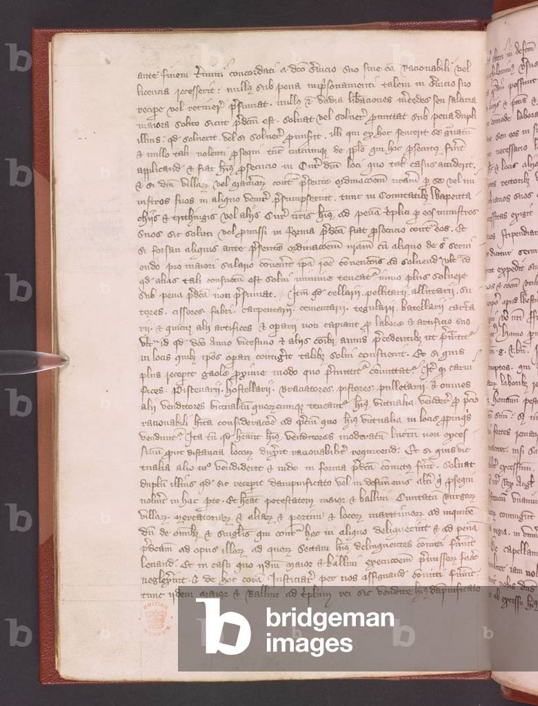 Bild von Manuskript "Baumwolle MS Faustina B V" 1315 von English School