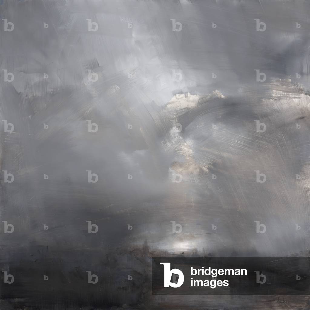 Cielo di peltro, fiume a Kew