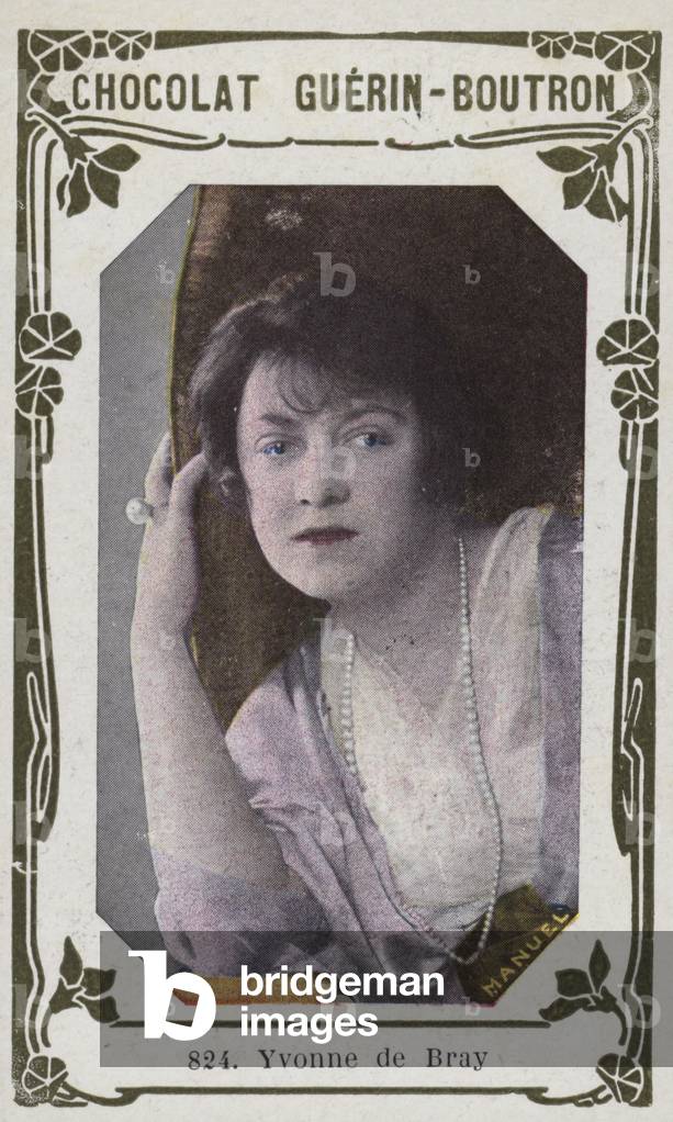 Bild von Druck "Yvonne de Bray (Farbfoto)" 1801 von French School