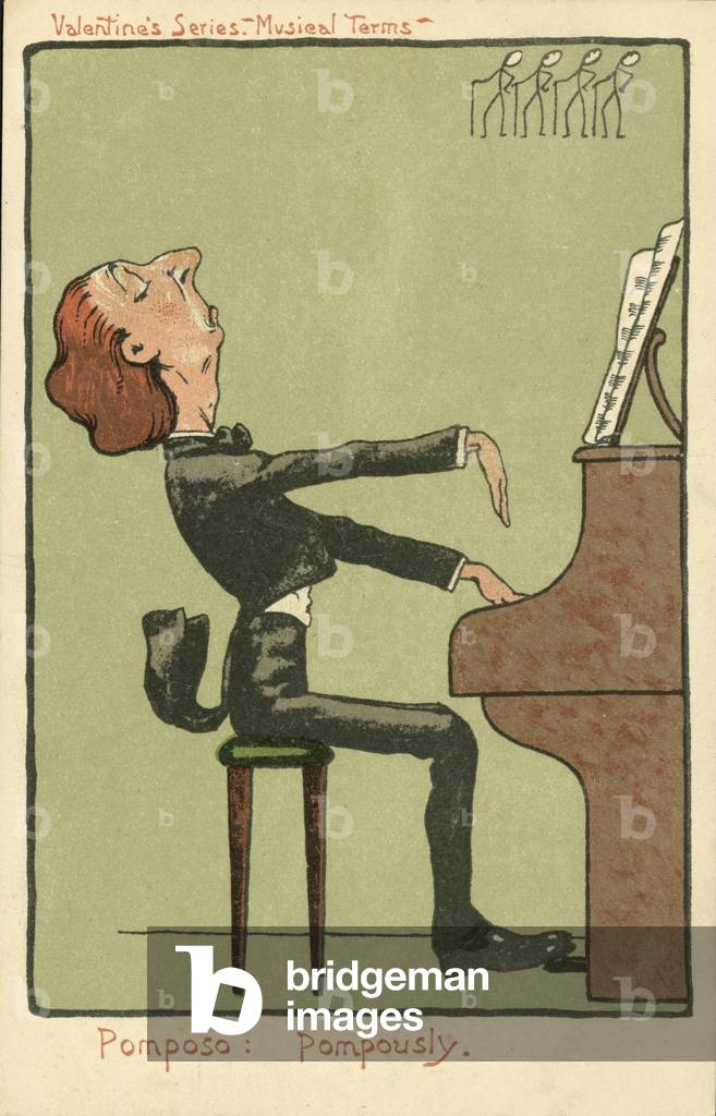 Pomposo pianoforte (colore lito)