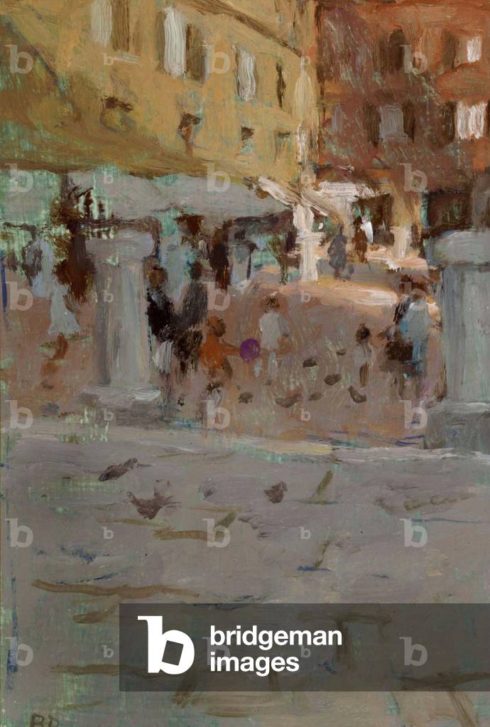 Image of Painting depicting Siena 1971 by Bernard Dunstan