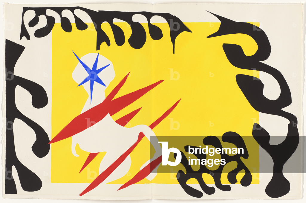 Bild von Druck "Nightmare of the White Elephant" 1947 von Henri Matisse