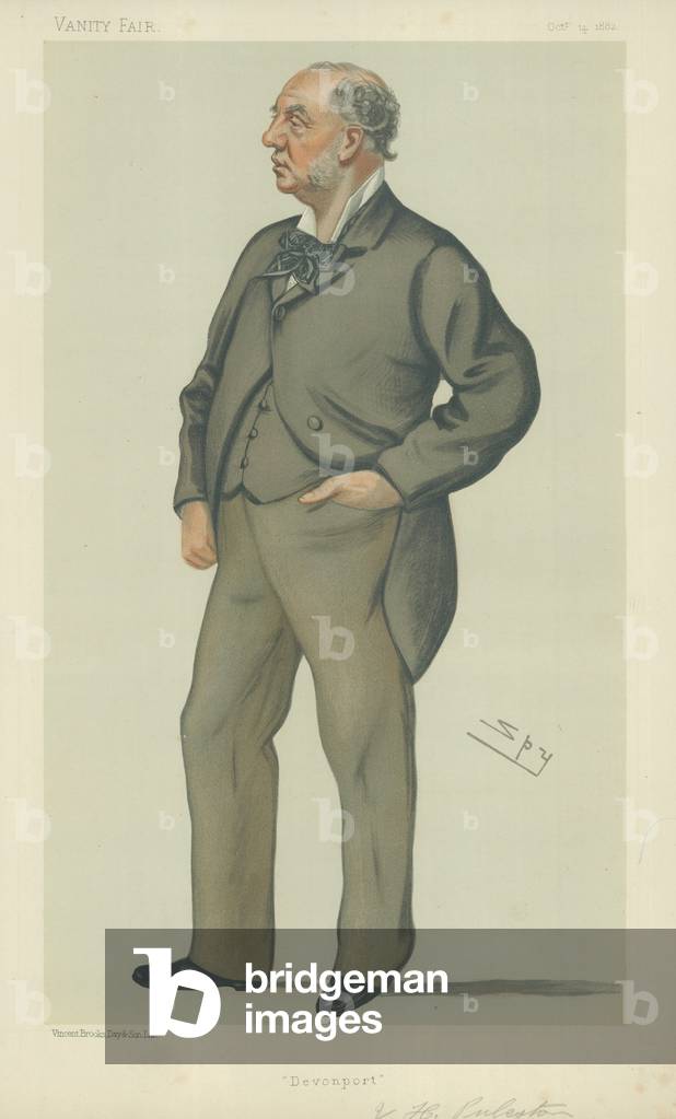 M. John Henry Puleston (coloris litho) par Leslie Matthew Ward