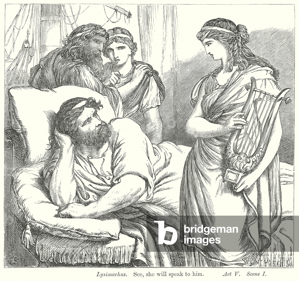 Image of Engraving depicting Pericles (engraving) 1801 by Henry Courtney Selous