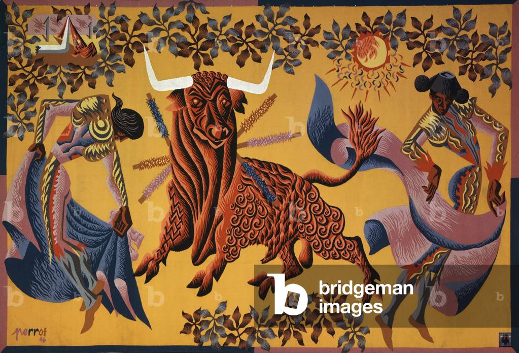 The Bullfight (tapestry) by René Perrot