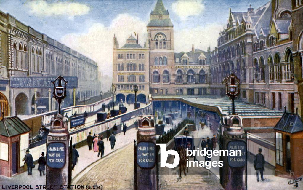 "Ingresso alla stazione di Liverpool Street"