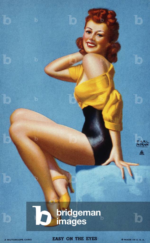 "Easy on the Eyes" 1940 di Earl Moran