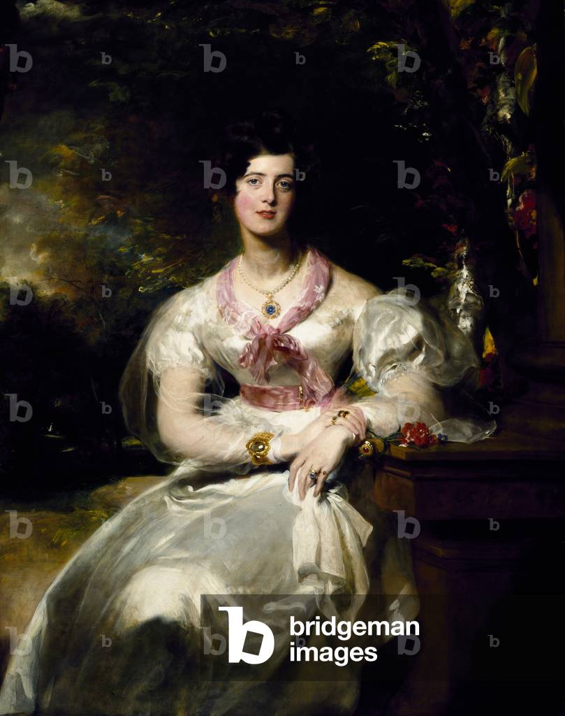 Bild von Gemälde "Bildnis der ehrenwerten Frau Seymour Bathurst", 1828 von Thomas Lawrence
