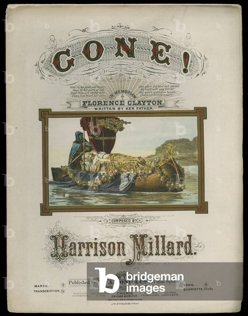 Image of Print depicting Gone! 1878 by American Artist