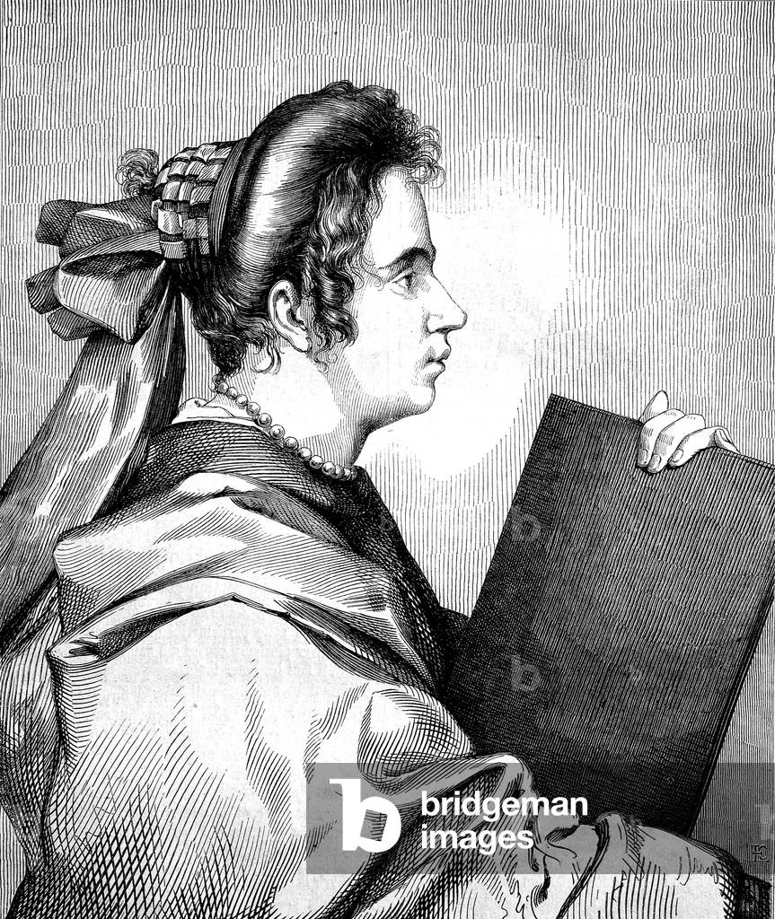 Bild von Druck "Juana Pacheco" 1801 von Unknown Artist