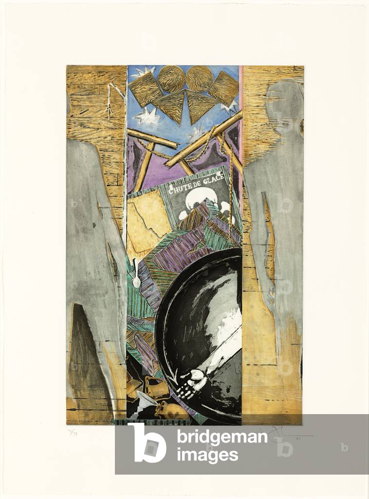 Image of Engraving depicting The Seasons: Fall, 1987 by Jasper Johns