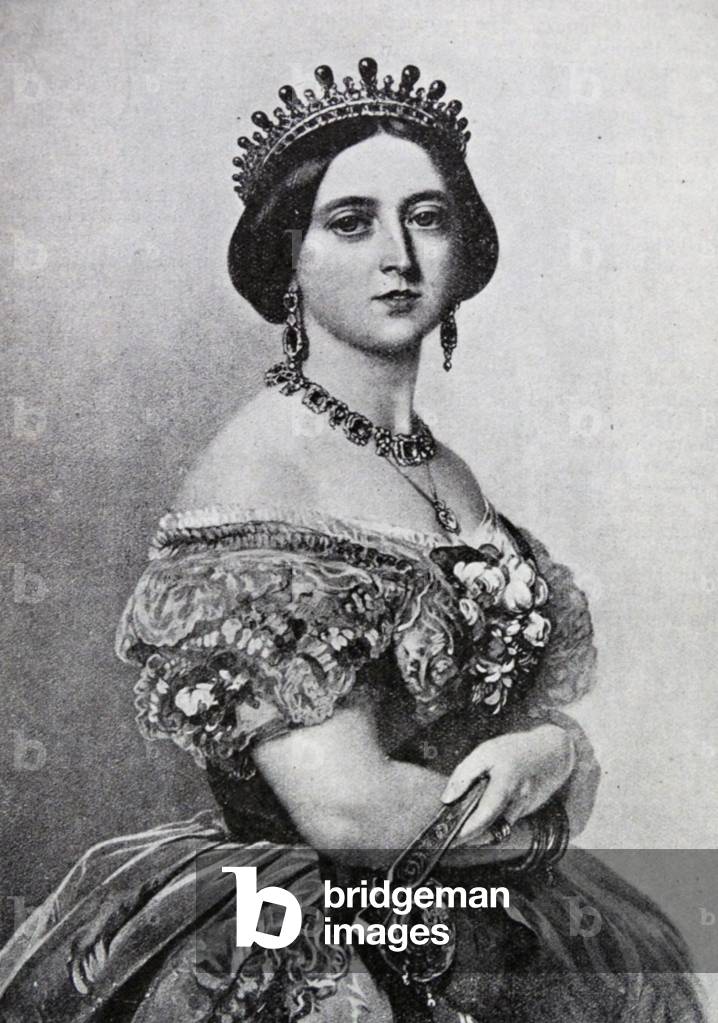 "Vittoria (1819 1901) Regina del Regno Unito"