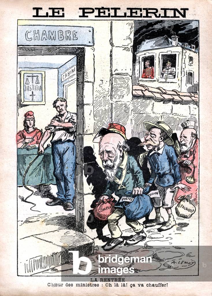 Immagine di Stampa "Affitto del ministro" 1898