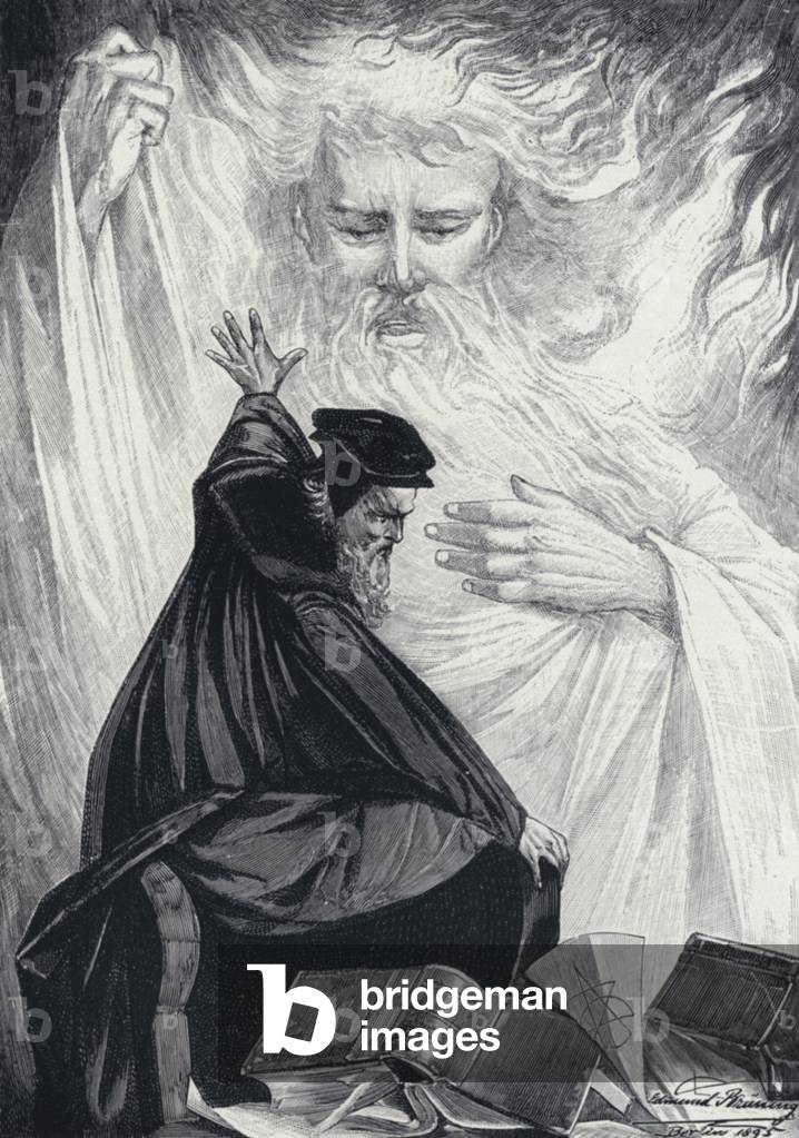 Illustration for Goethe's Faust (litho)