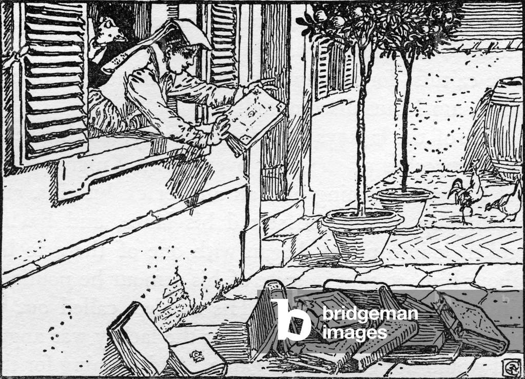 Don Chisciotte della Mancia di Walter Crane